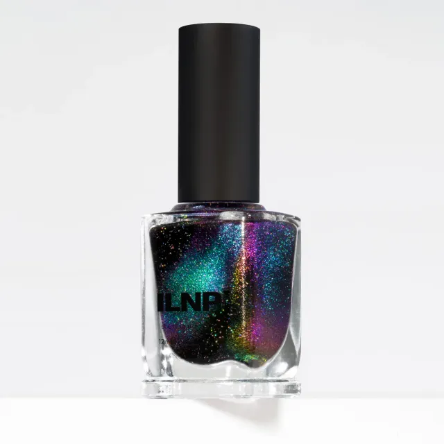 ILNP Deep Space nagellack magnetiskt teal-lila