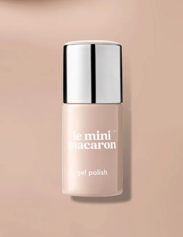 Le Mini Macaron Café Crème gellack beige
