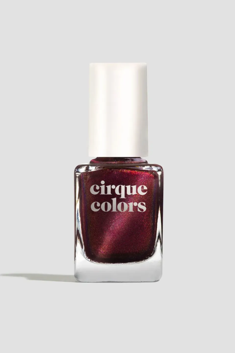 Cirque Colors Kinetic nagellack magnetiskt vinröd jelly
