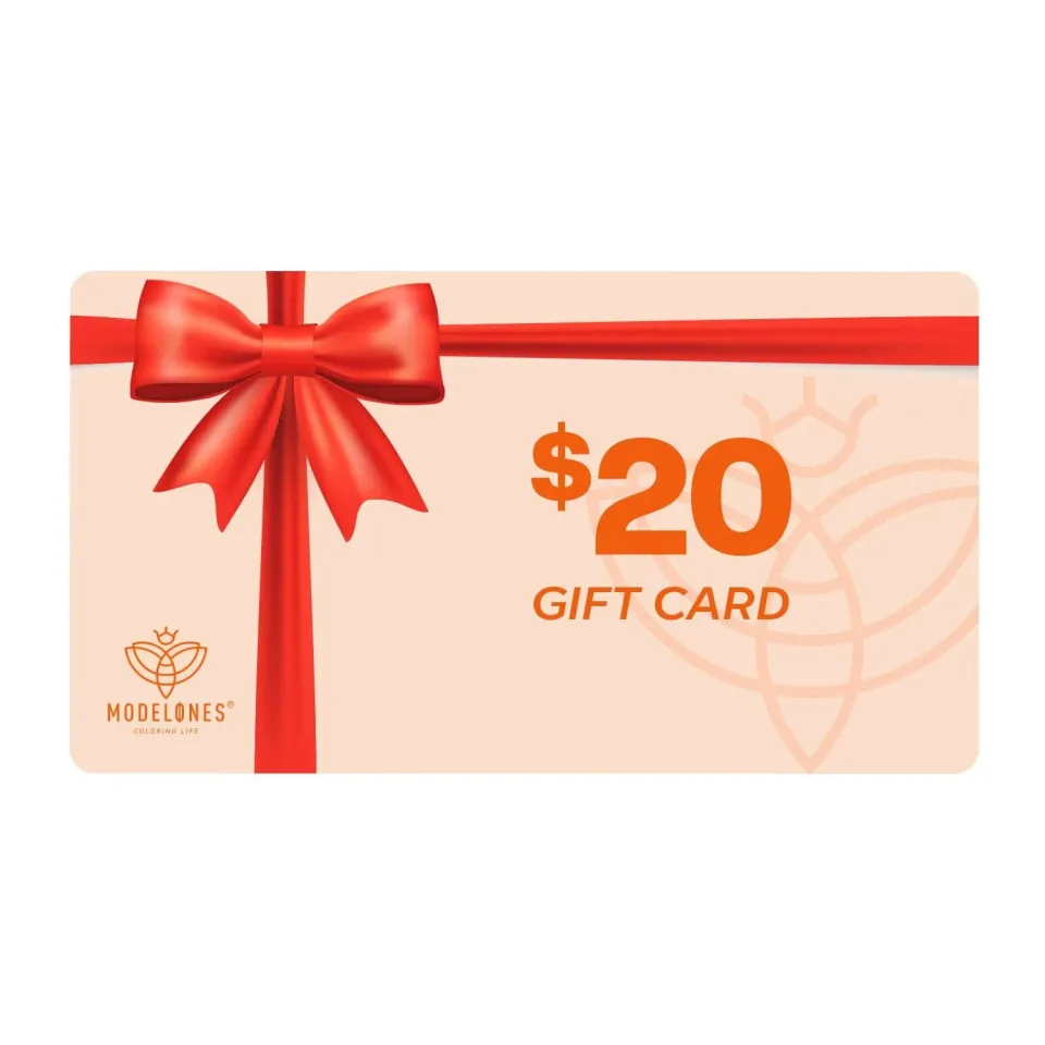 Modelones $20 presentkort e-gift digitalt