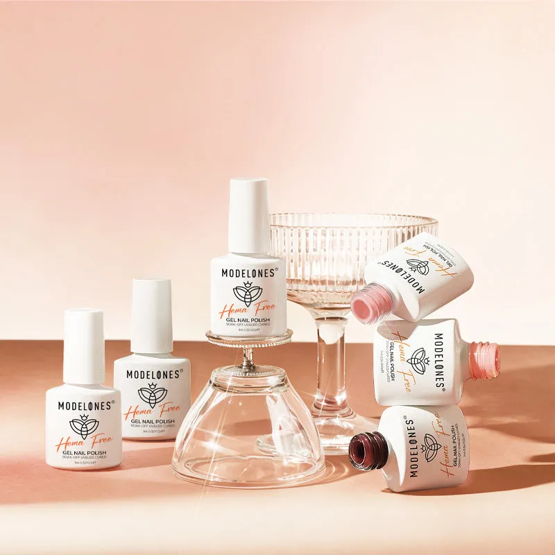 Modelones Nude Latte gellack 6-pack neutral