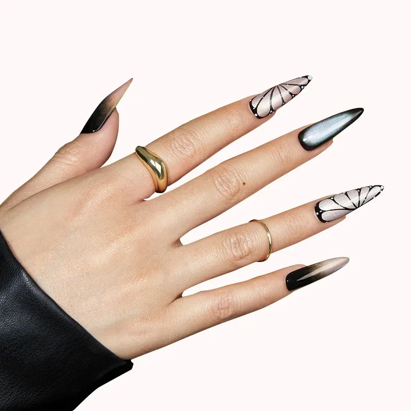 Modelones Pearlescent Glow gellackset 6-pack cat eye