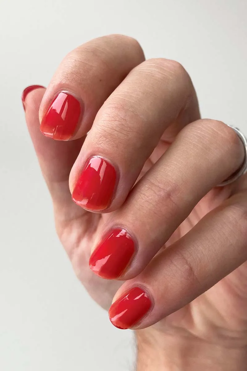 Cirque Colors Lucky Jelly nagellack röd jelly