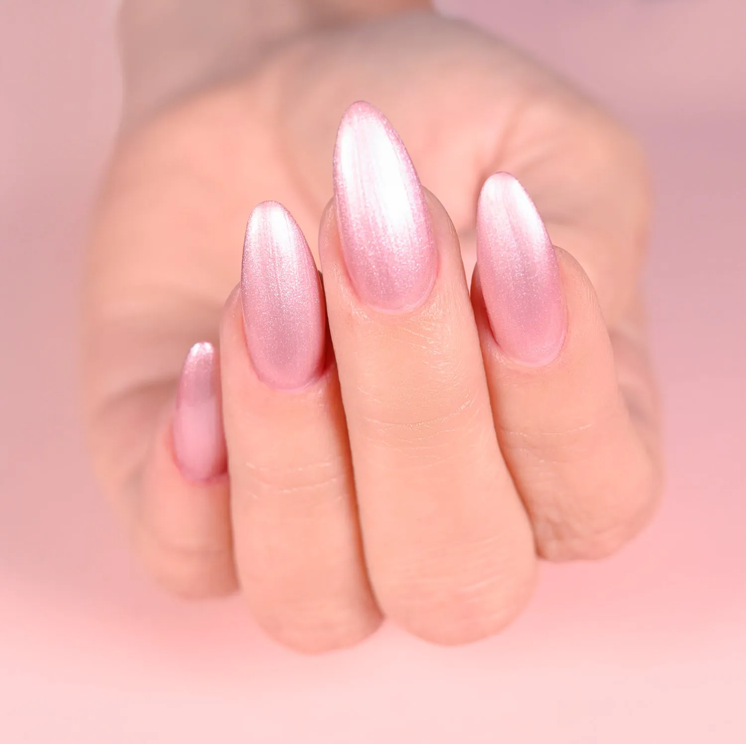 Iz Beauty Gel&Go Satin Slipper GG1074 gellack 12ml metallrosa