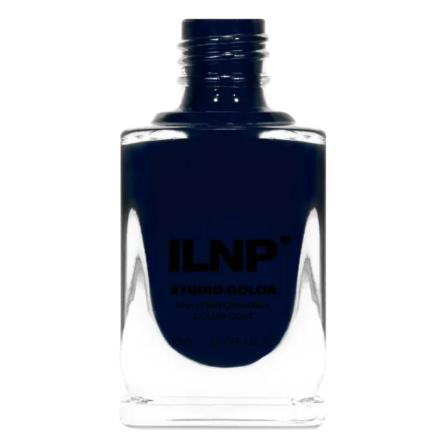 ILNP Midnight Ink nagellack mörkblå jelly