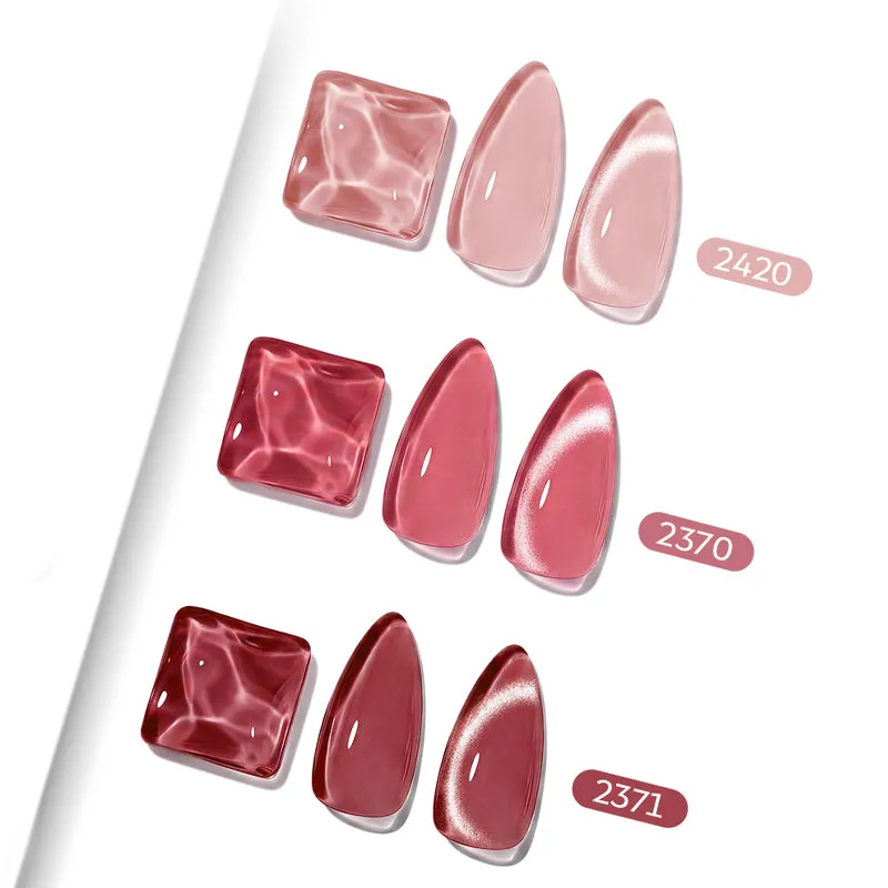Modelones Blush Jelly gellack 6-pack cat eye rosa