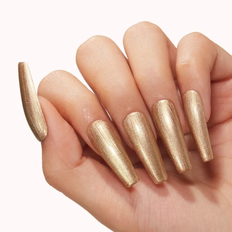 Modelones Champagne gel​lack ljus shimmer Inspire 15 ml
