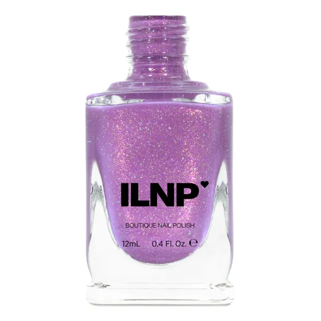 ILNP Charlotte nagellack ljus orkide med guldskimmer
