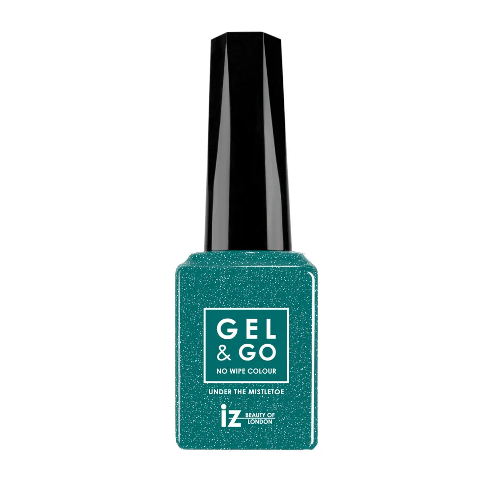 Iz Beauty Gel&Go Under Mistletoe GG1087 gellack 12ml glitter
