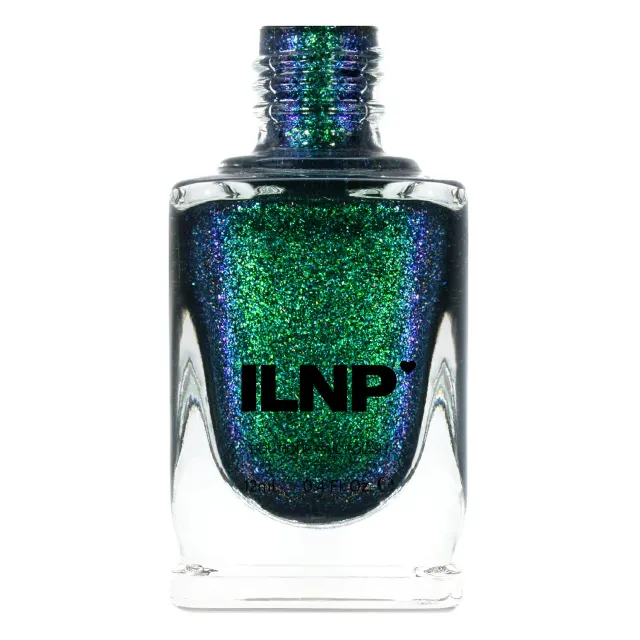 ILNP Riddle Me This holografiskt nagellack blå