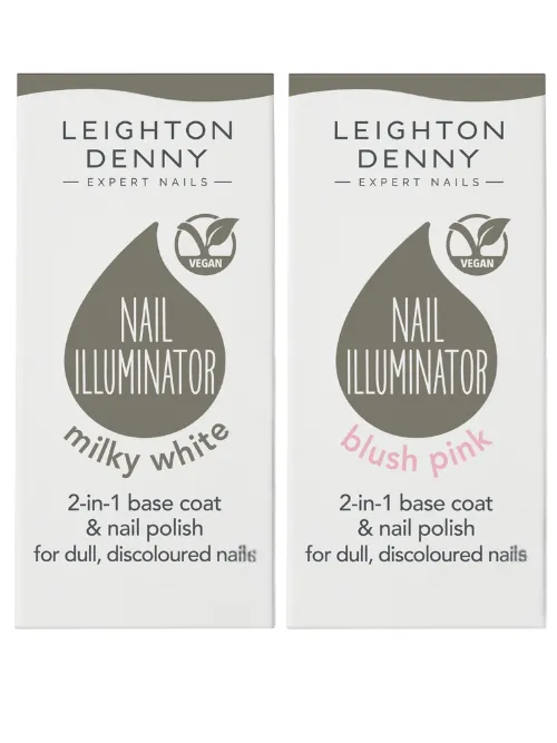 Leighton Denny Nail Illuminator Duo nagellack blush pink 2x13,5 ml
