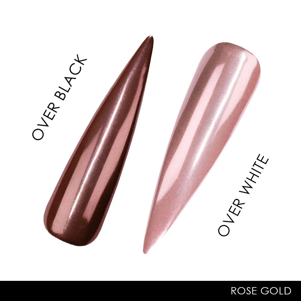Iz Beauty Rose Gold Chrome nagelpigment metallic