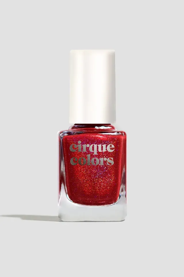Cirque Colors Madder nagellack röd holografisk