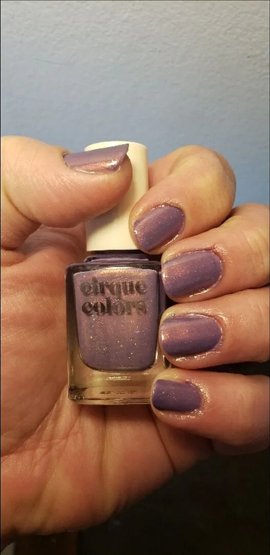 Cirque Colors Wildflowers nagellack lila shimmer