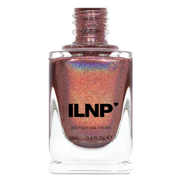 ILNP Ultra Holo Dinner Party nagellack marsala koppar