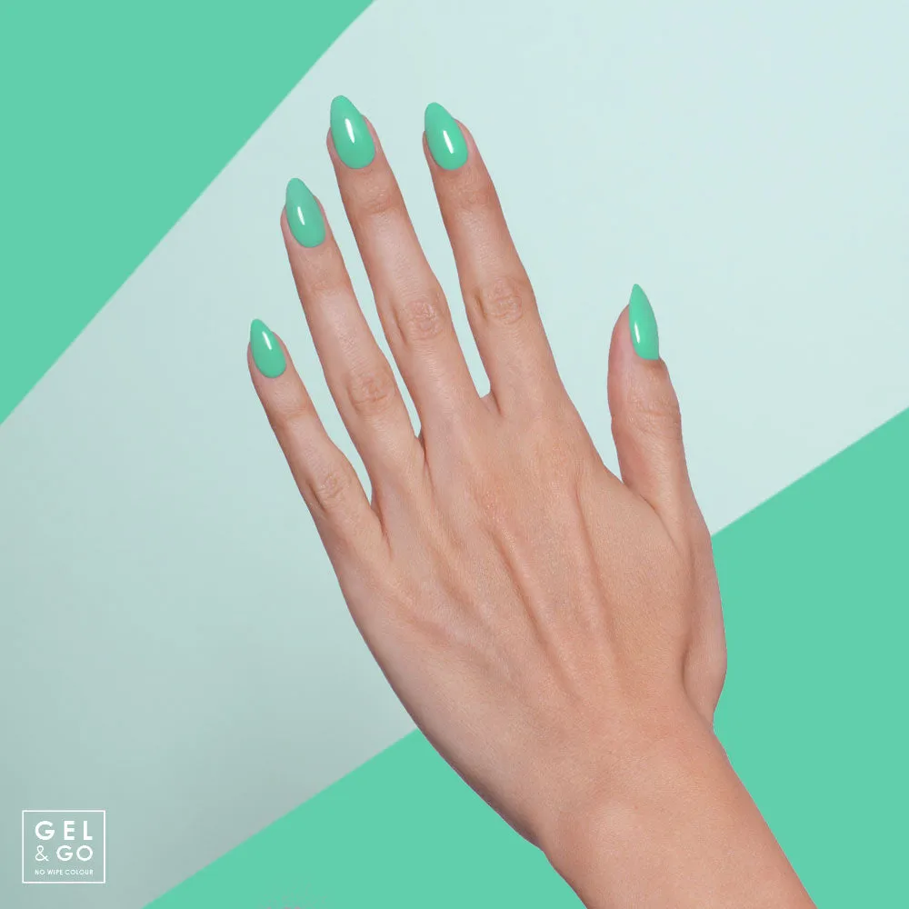 Iz Beauty Gel&Go Wanderlust GG1010 gelack 12 ml grön