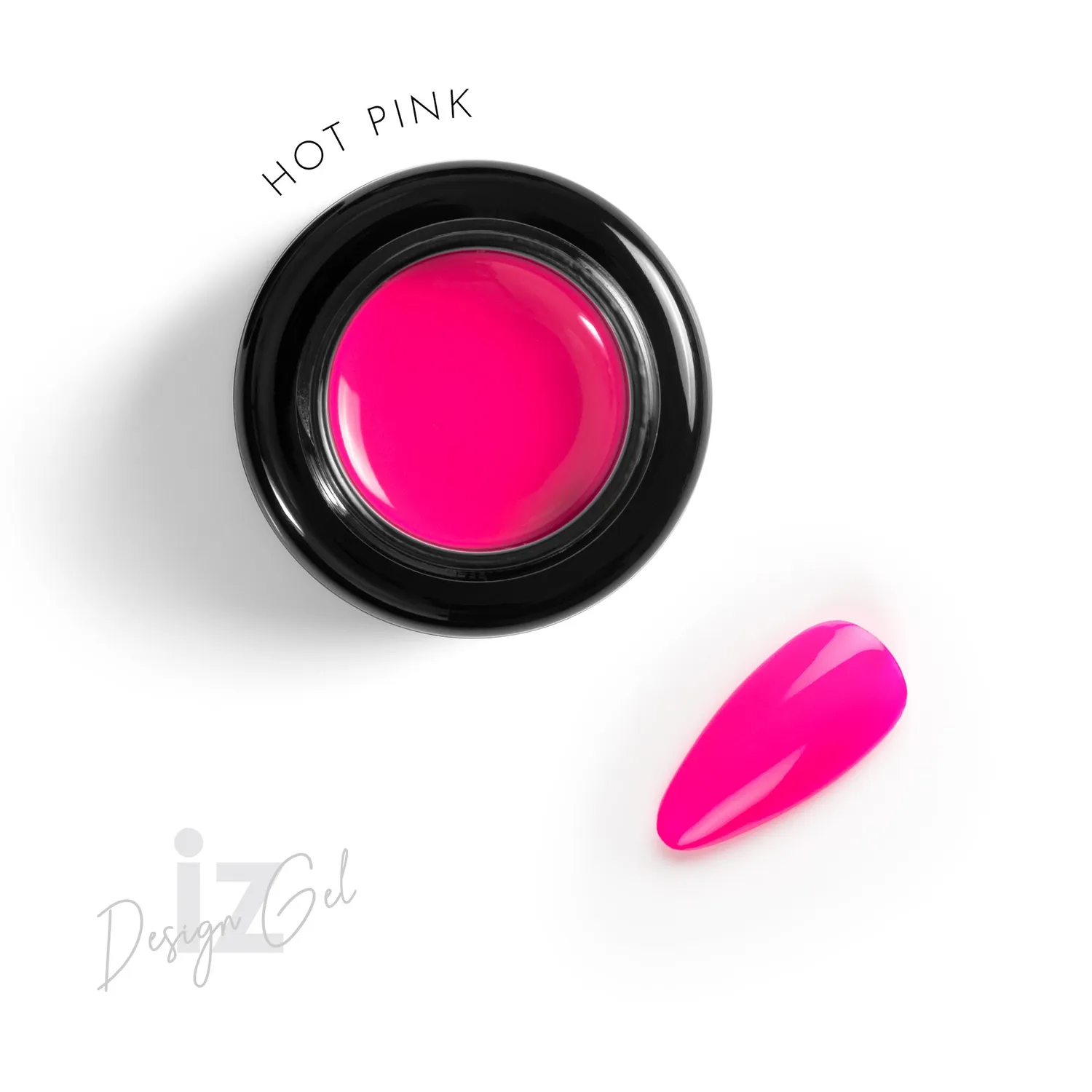 Iz Beauty Design Gel DG008 nagelgel Hot Pink neon