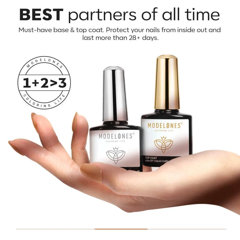 Modelones 7-in-1 Builder nagelgel set 10 ml klar
