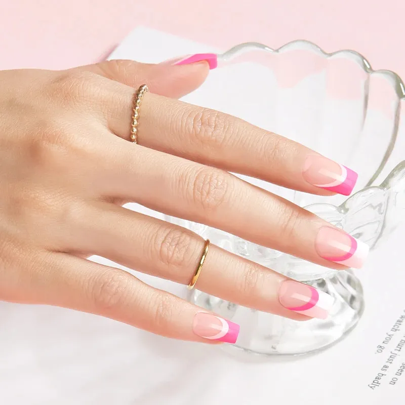 Modelones Secret Kisses nagellack 6-pack rosa snabbtorkande