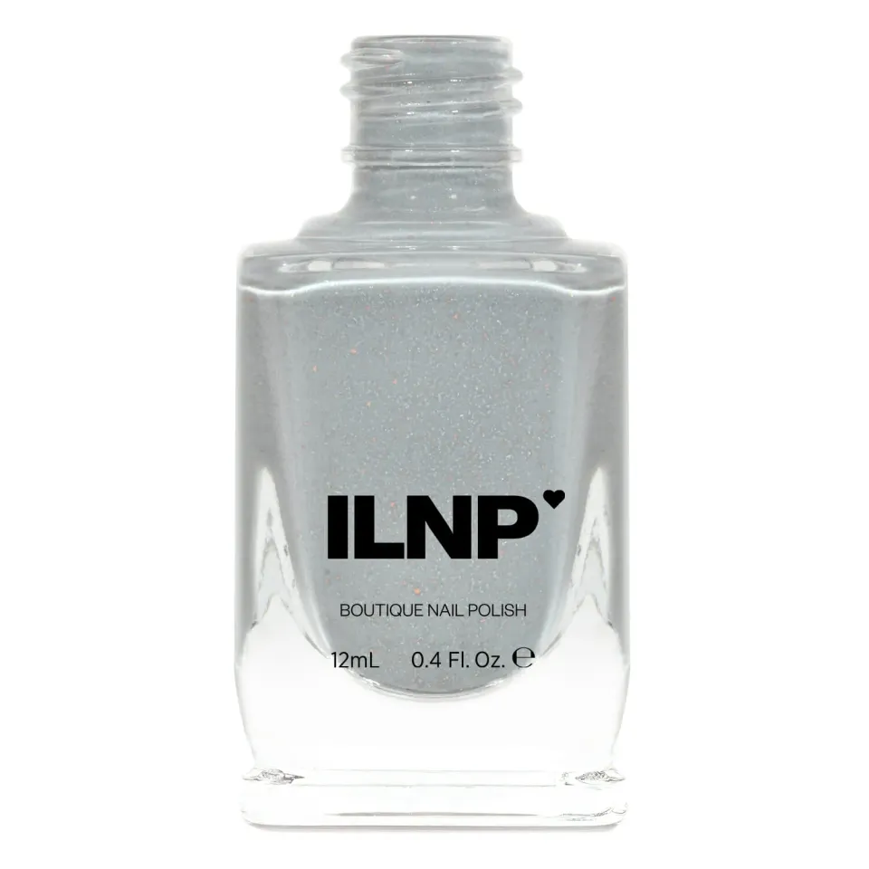 ILNP Tombstone nagellack bengrå holografisk