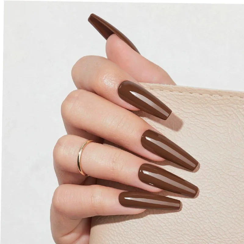 Modelones Rich Mocha gellack 15ml brun hema-free