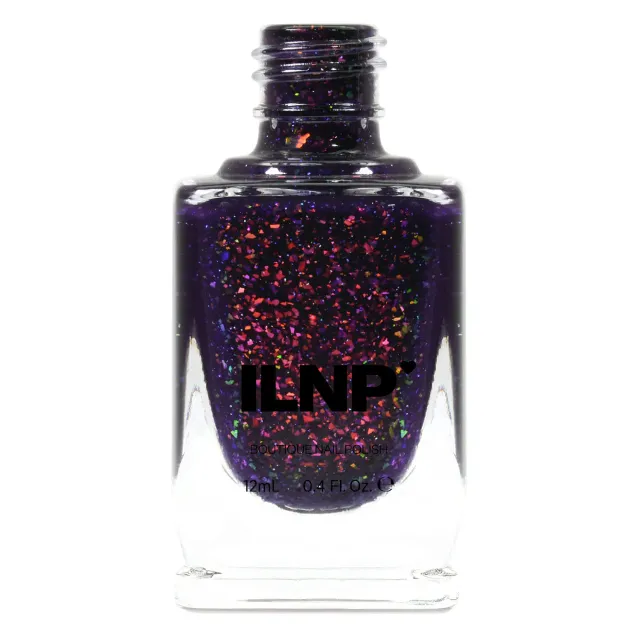 ILNP Haunted Jinx nagellack djupt lila jelly