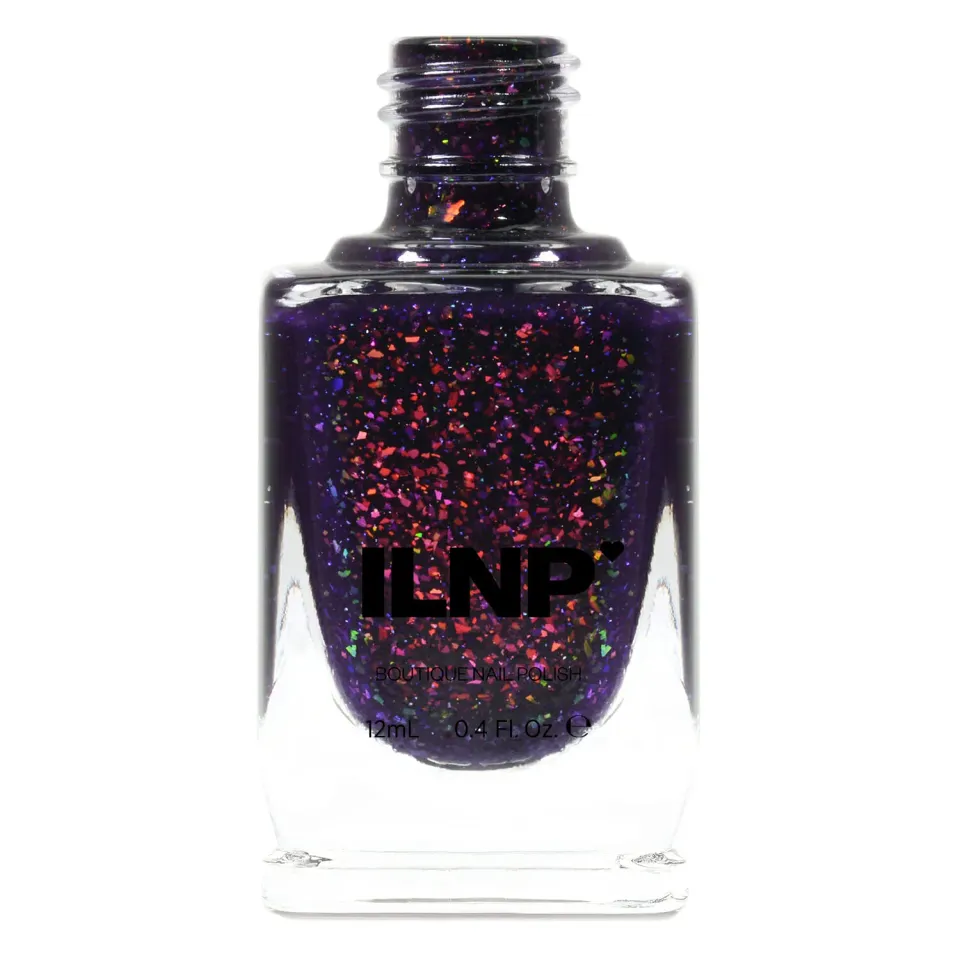 ILNP Haunted Jinx nagellack djupt lila jelly