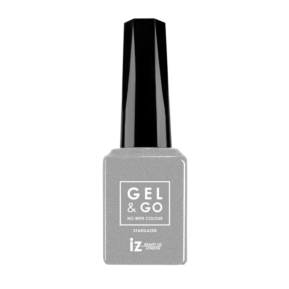 Iz Beauty Gel&Go Stargazer GG1086 gellack silver 12ml