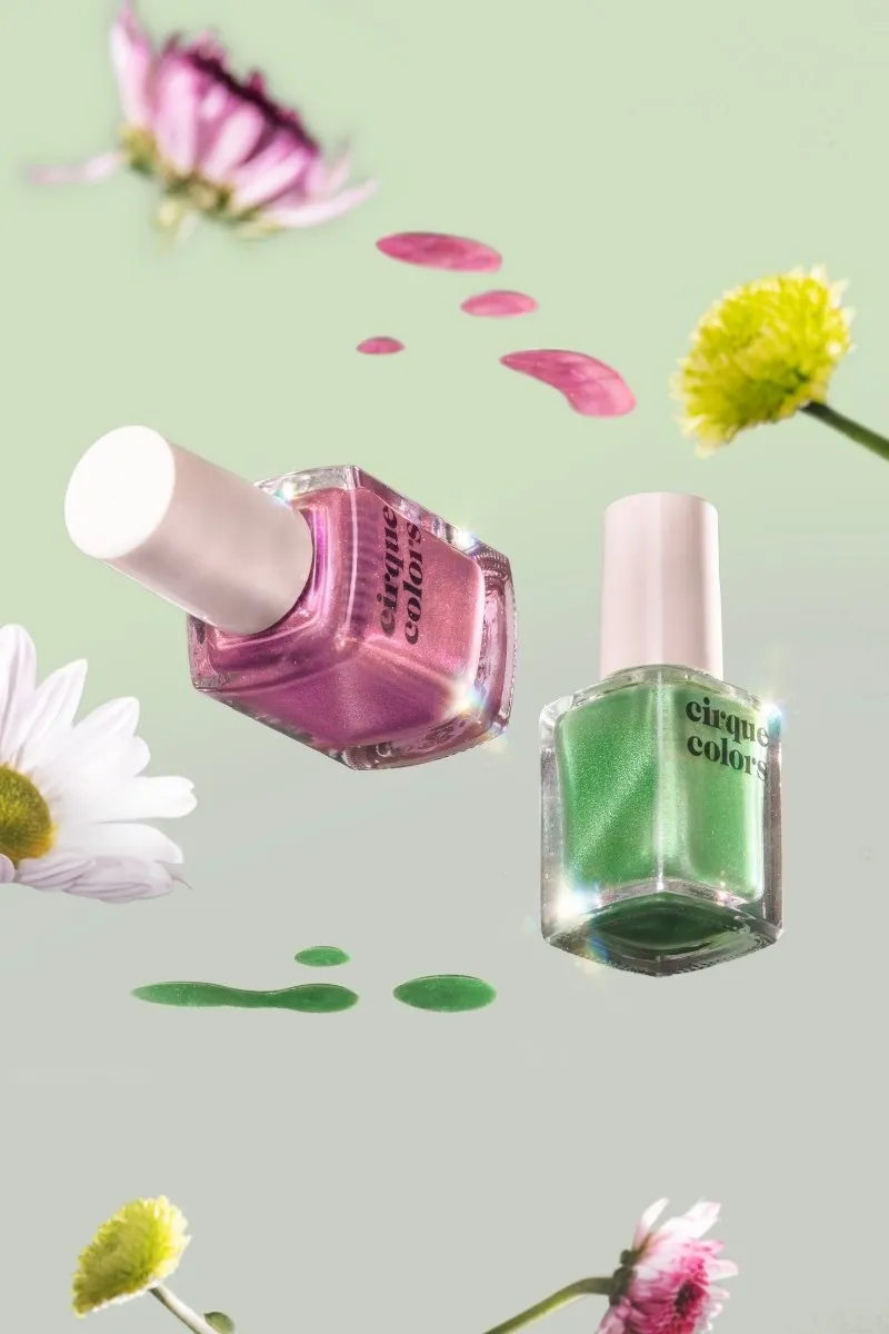 Cirque Colors Fresh Flowers Duo nagellack set 2-pack magnetisk
