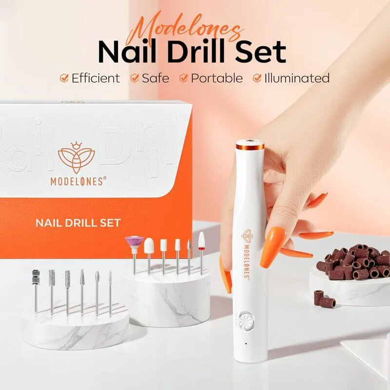 Modelones elektrisk nagelslip sladdlös med LED 12 bits