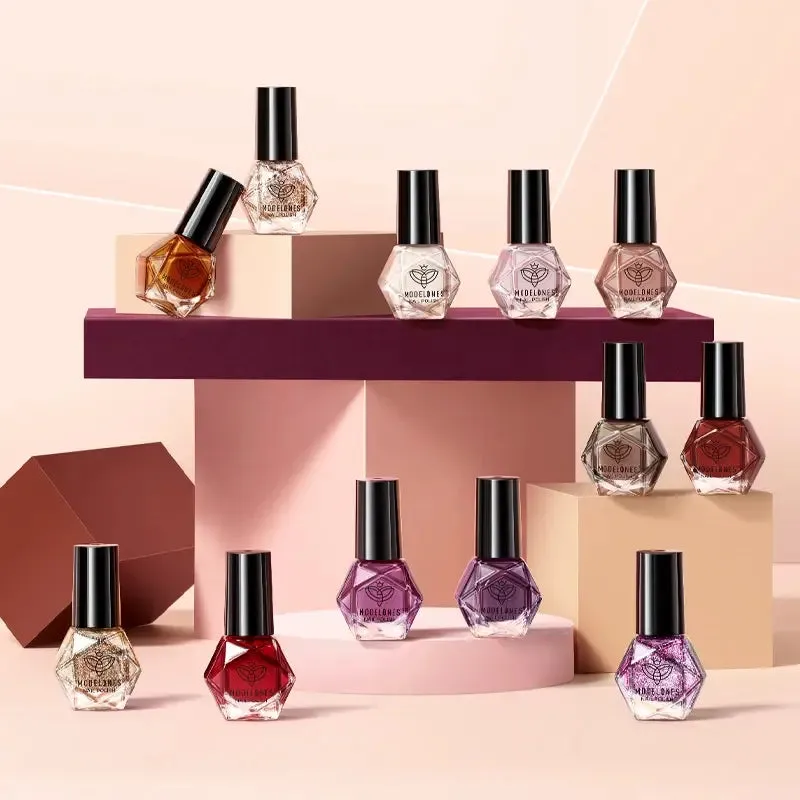 modelones Evil Gaze nagellacksset rosa krämig