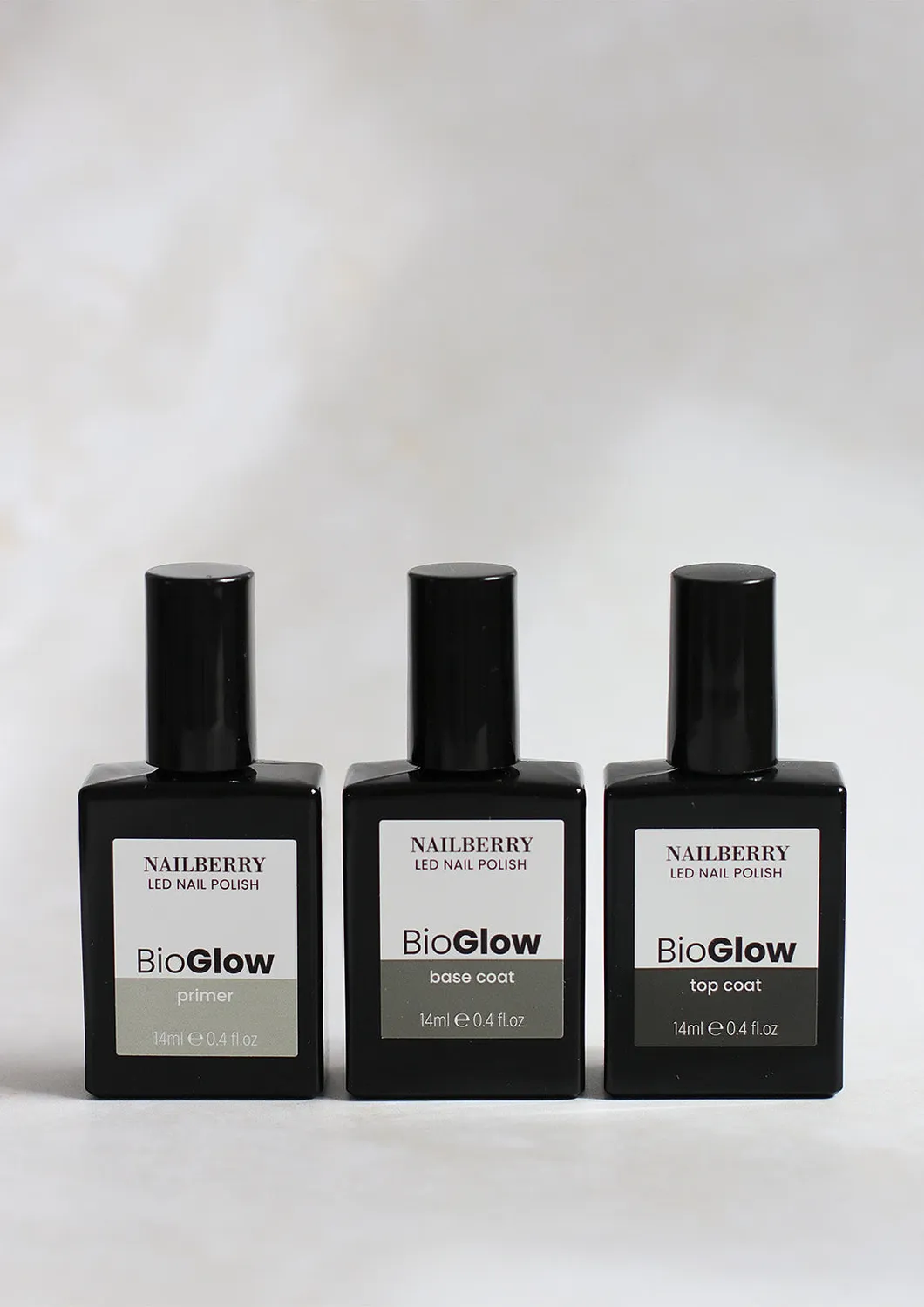 Nailberry BioGlow Starter Set manikyrset 3 färger