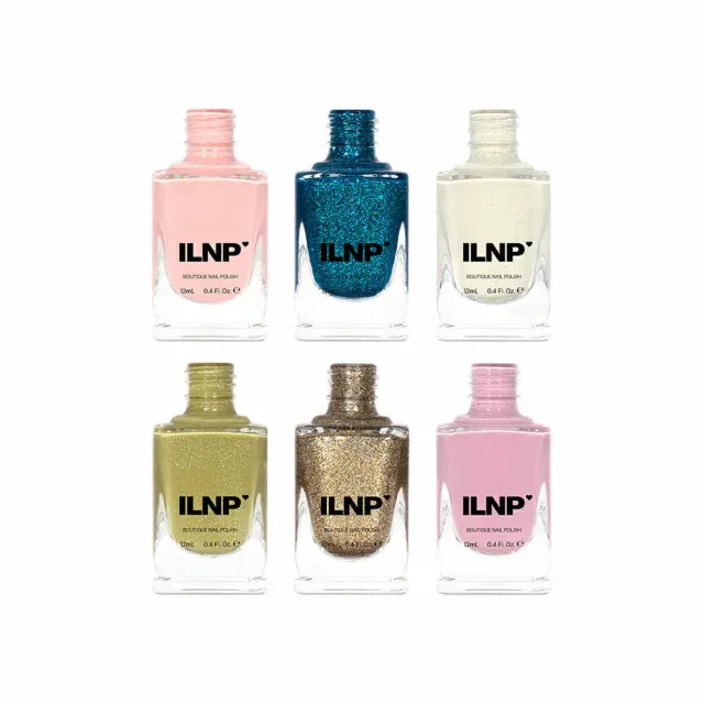 ILNP Courtyard Collection nagellack 6-pack holografisk