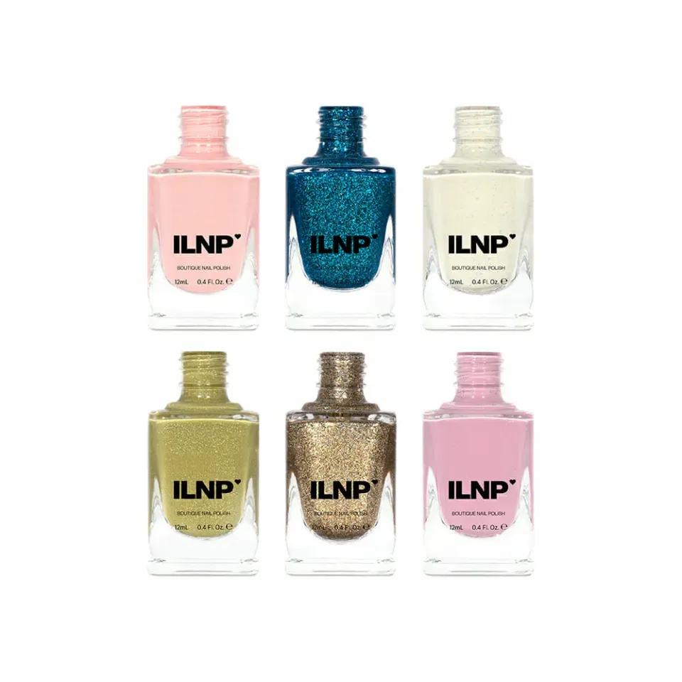 ILNP Courtyard Collection nagellack 6-pack holografisk
