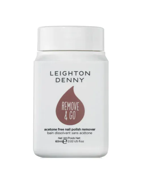 Leighton Denny Essential Remove & Go nagellackremover 60ml