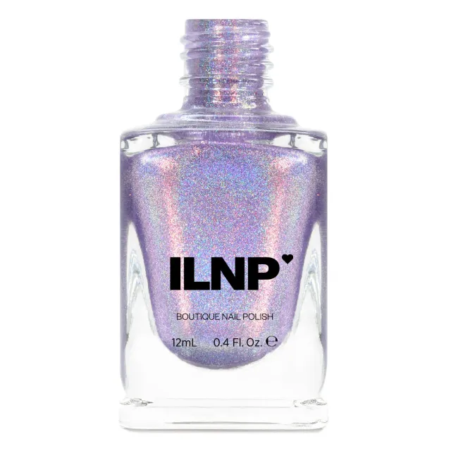 ILNP Heat Wave nagellack lila holografisk