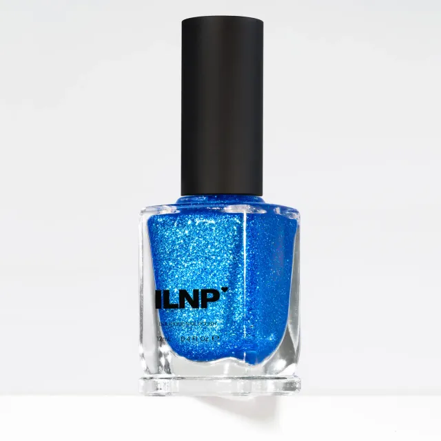 ILNP Flow State nagellack akvamarin holografisk skimmer