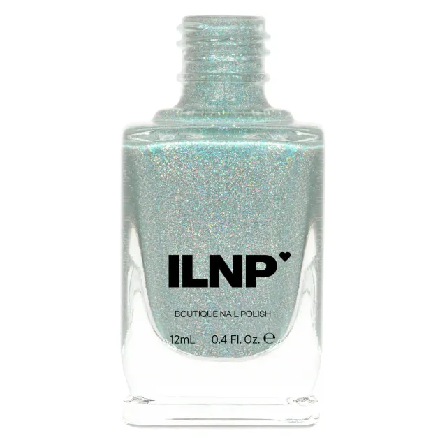 ILNP Ever After Sage nagellack holografisk grön