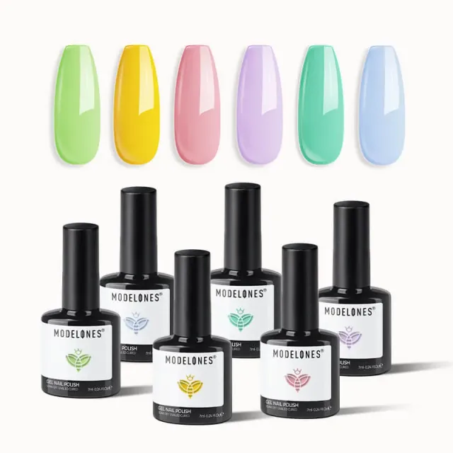 modelones Drawing Board gellack 6-pack kräm mix
