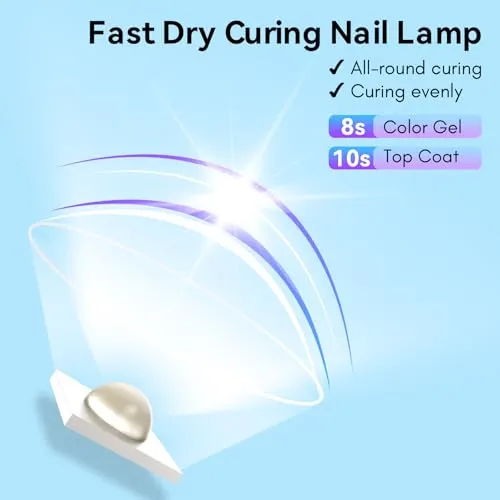 Makartt ColorPot Frosty Blend Kit nagelgel + mini UV-lampa