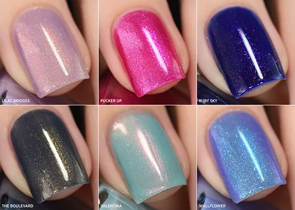 ILNP Summer Shimmers Collection 2016 nagellackset 6-pack