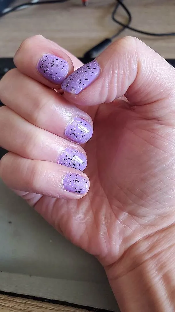 Cirque Colors Snow Angel nagellack vit glittertopper