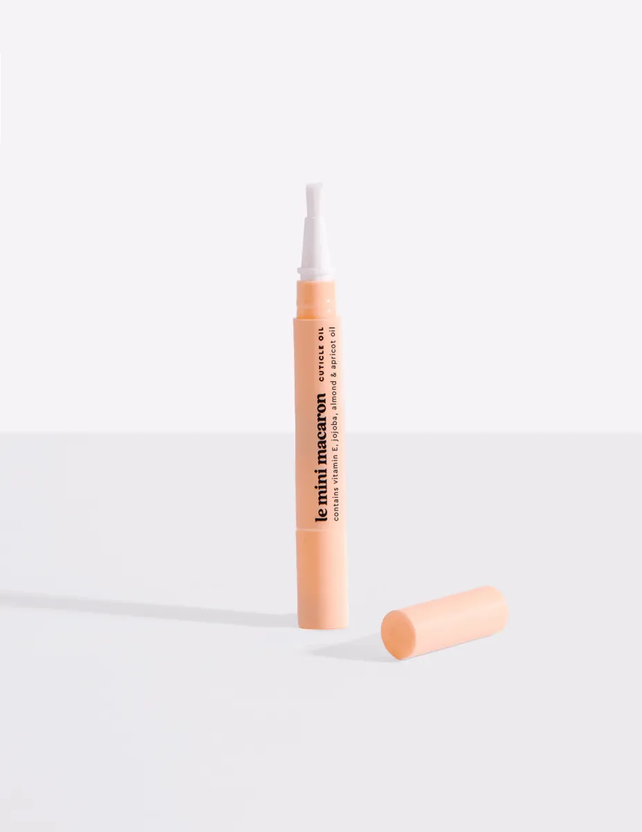 Le Mini Macaron Cuticle Oil nagelolja penna jojoba