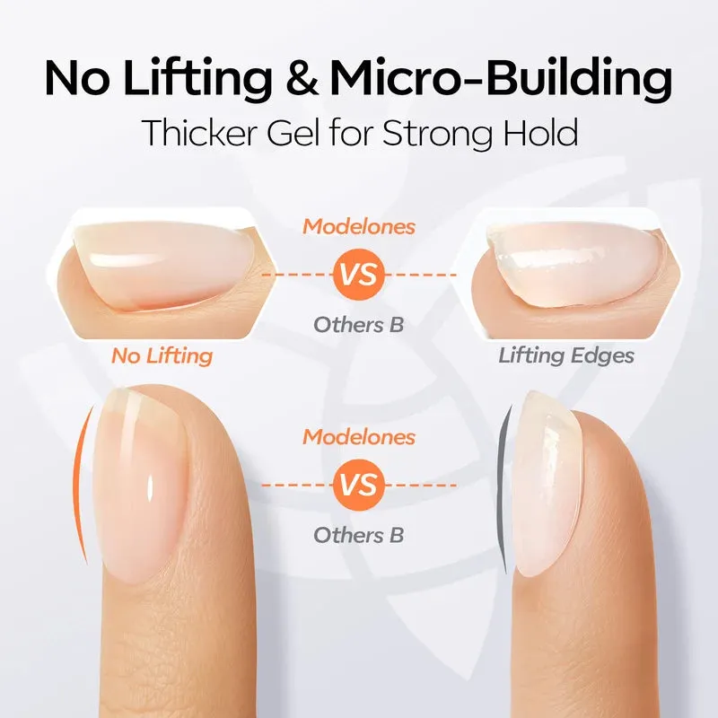 modelones Silky bas- och topplack duo gel