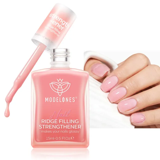 Modelones Bare Blush nagelstärkare rosa