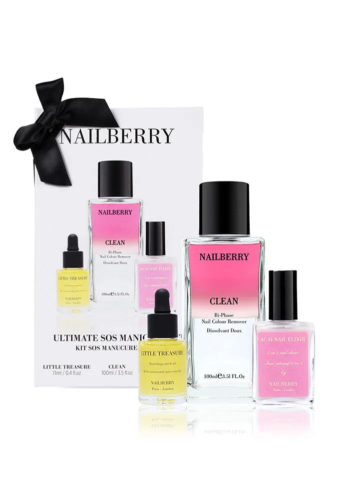 Nailberry Ultimate SOS Manicure Kit nagelvård 4-delar