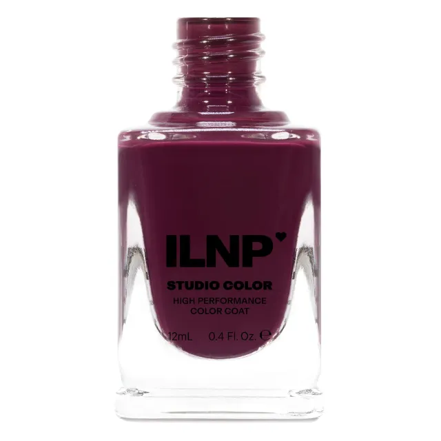ILNP Fall Serenade Currant nagellack krämig mörklila