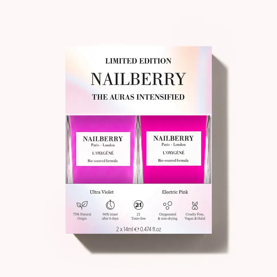 Nailberry The Auras Intensified nagellacksset 2-pack
