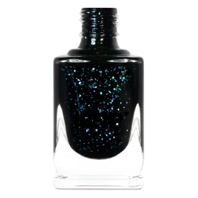 ILNP Opening Night Until Midnight nagellack svart flakie