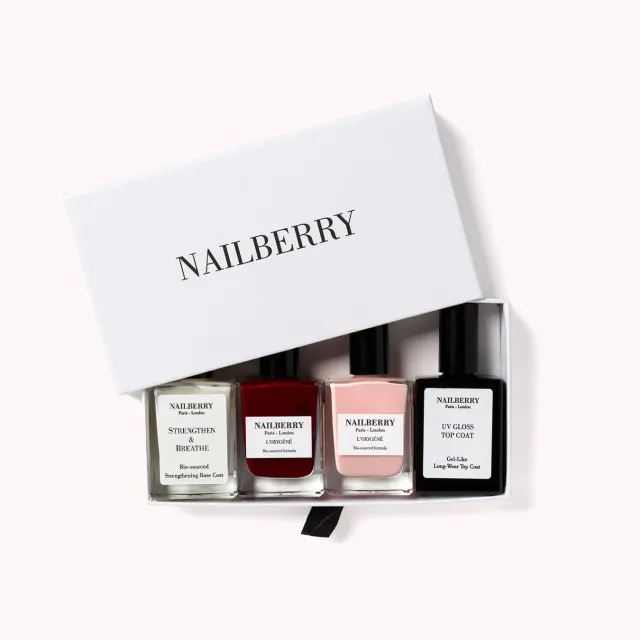 Nailberry presentask stor för 4 nagellack